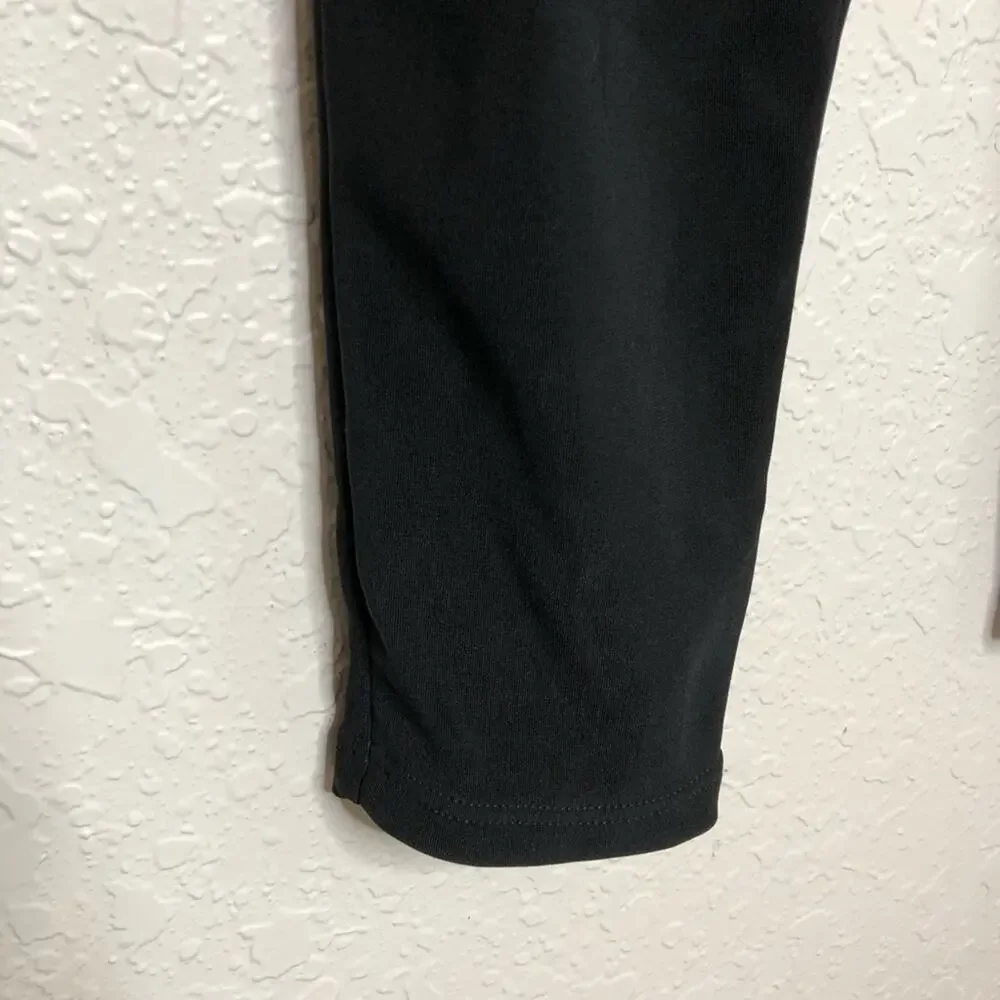 Andrea Isabella vintage black gold leather mesh sleeveless jumpsuit size Large